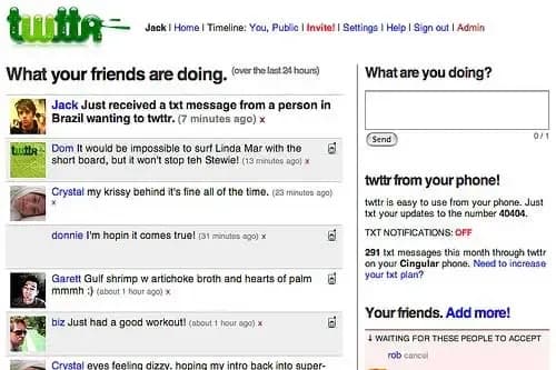 twttr in 2006